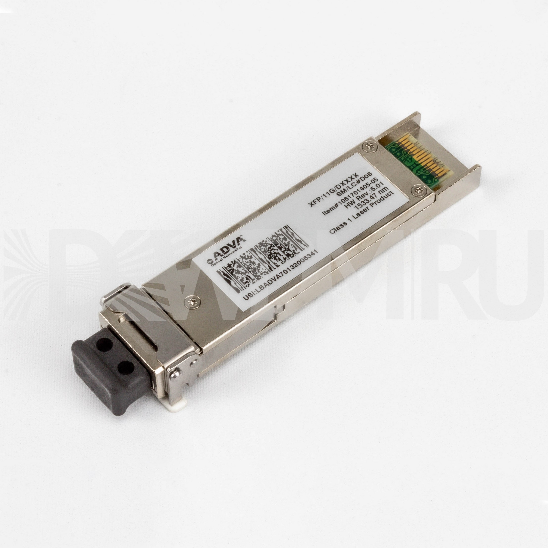 XFP/11G/#19425L50/SM/LC 11G 50GHz DWDM XFP ADVA Optical pn 1061701736-01